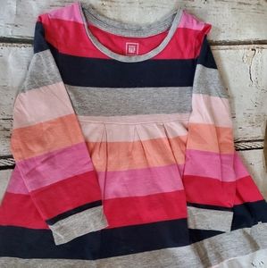Gap girls top size 3 Striped